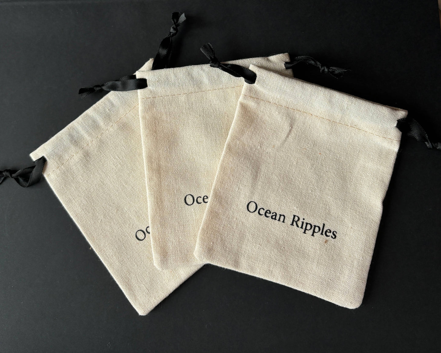 18ct Gold Plated Moonstone Doughnut Earrings