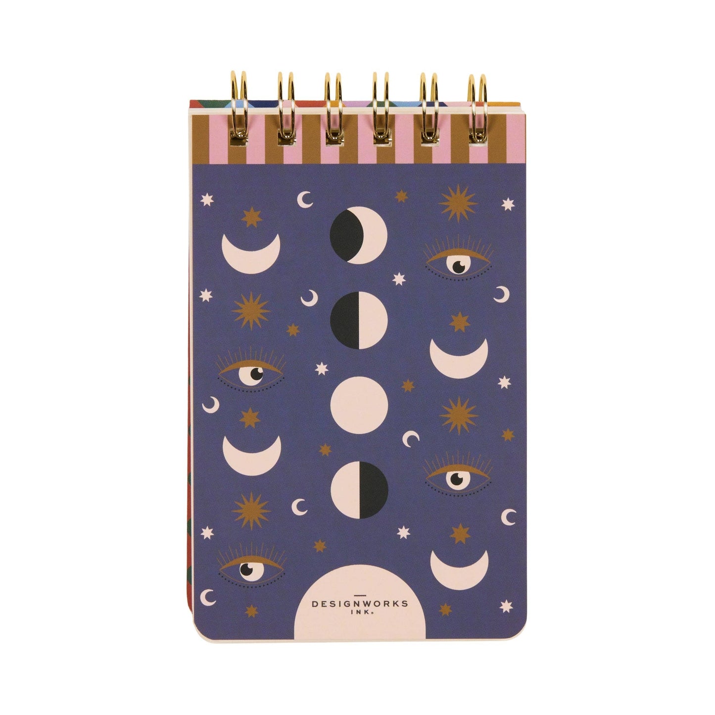 Designworks Ink A Dopo Moon Phases Twin Wire Notepad