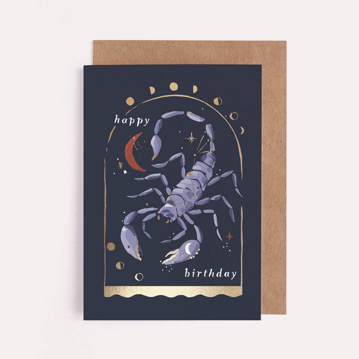 Scorpion Zodiac Birthday Card | Scorpio Star Sign Cards
