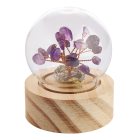 Amethyst Gem Tree Lamp, battery operated