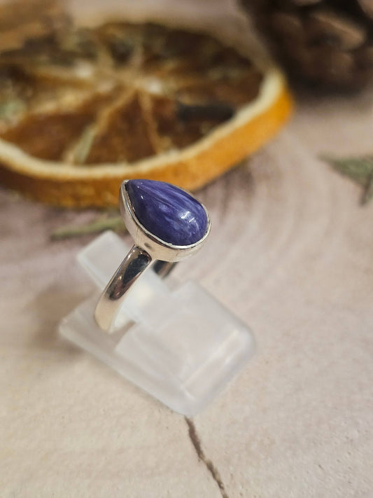 Chaorite Sterling Silver Ring - 3.21g