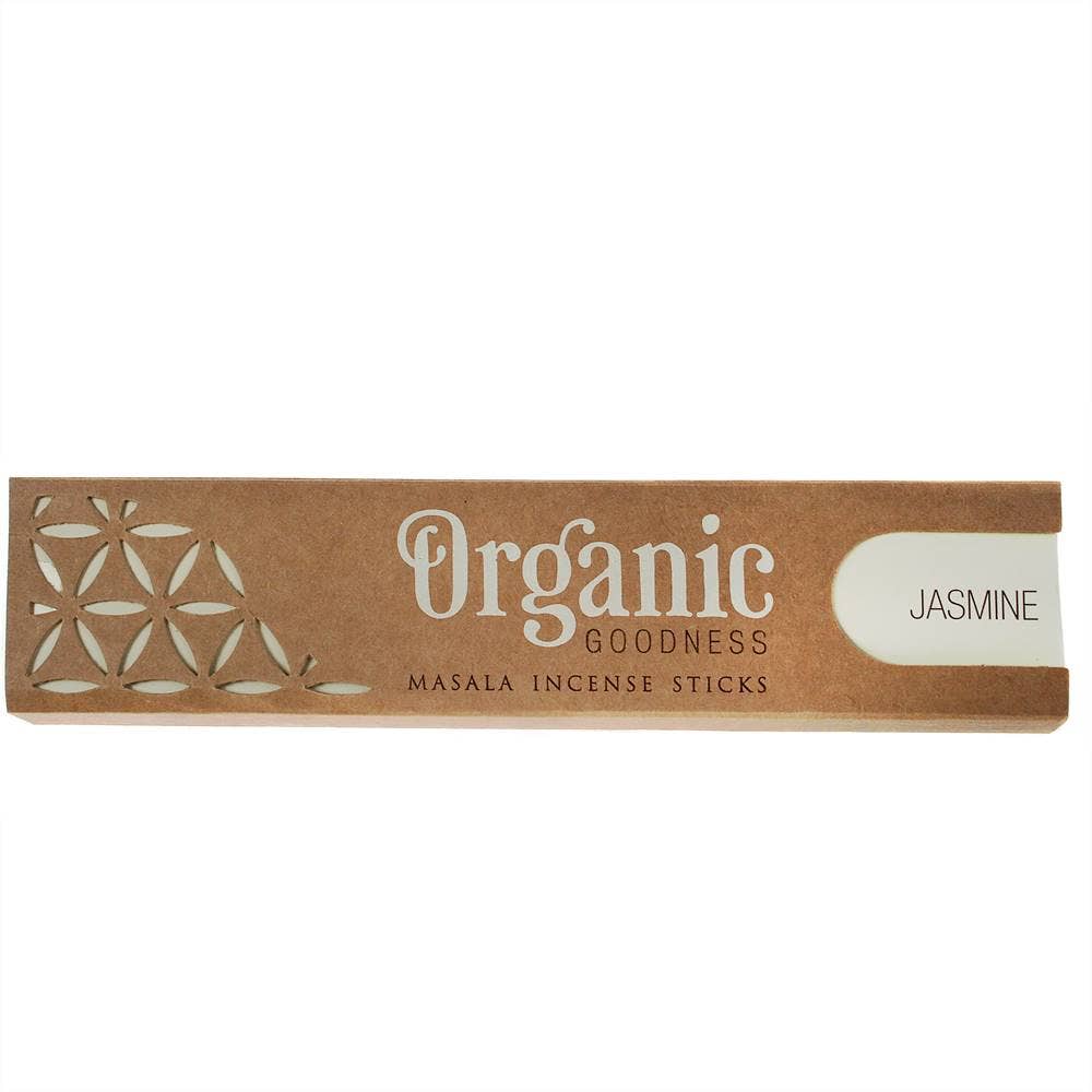 Incense, Organic Goodness, (box of 12) jasmine