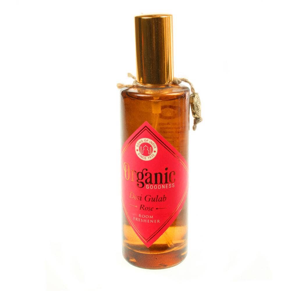Room Freshener Organic Goodness, Desi Gulab Rose, 100ml