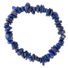 Lapis Lazuli 7.5" Freeform Chip Grade AB Bracelet