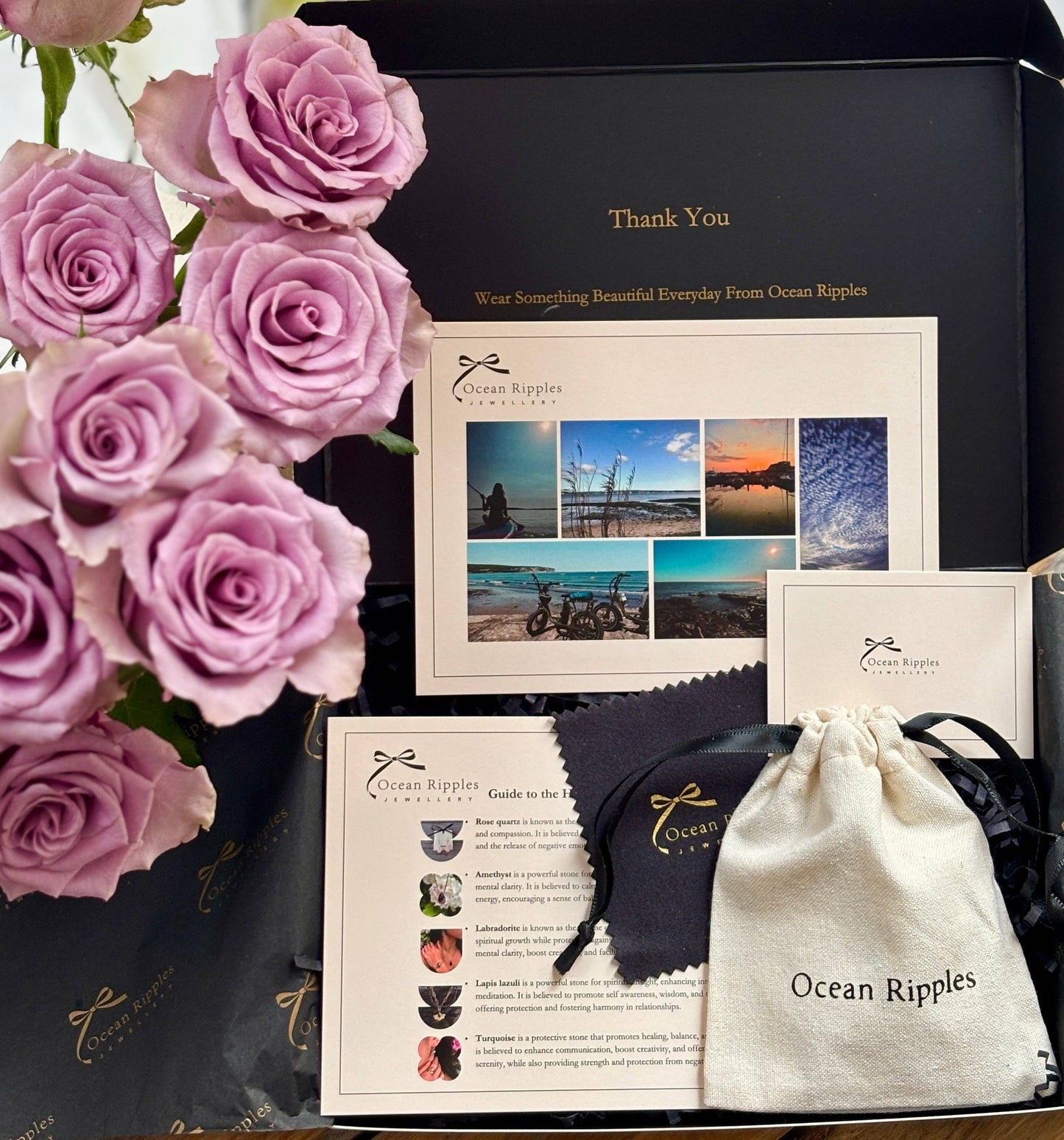 18ct Gold Plated Tiger's Eye Feather Pendant Necklace