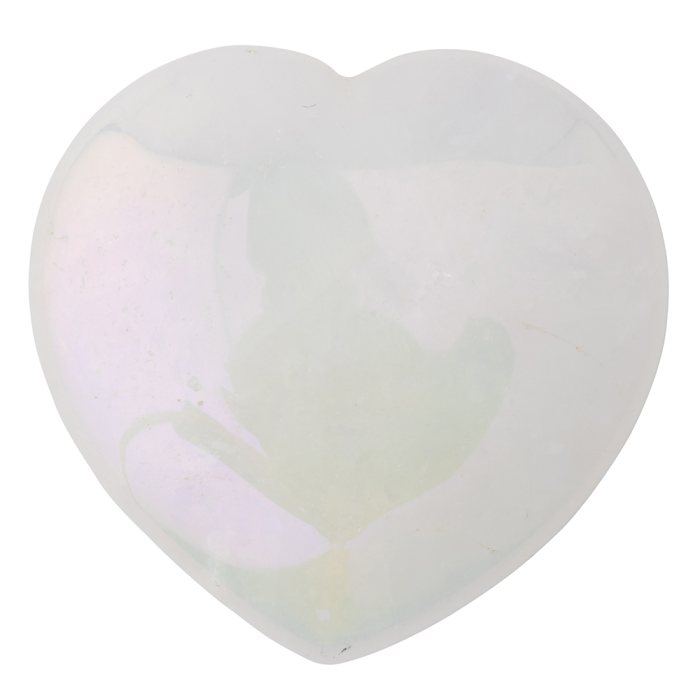 Angel Aura Quartz Heart 40mm