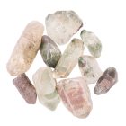 Tumbled Lodalite/Garden Quartz Points