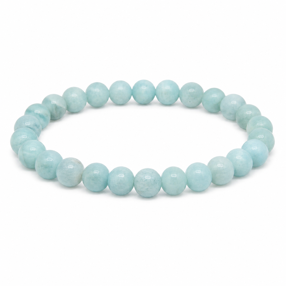 Amazonite Blue A+ Grade Crystal Bracelet 8mm