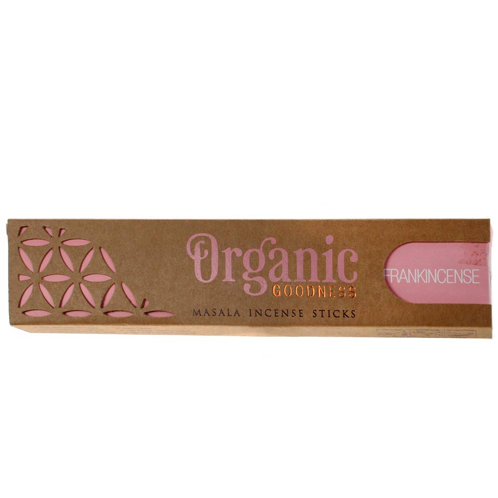 12 x Incense, Organic Goodness, each 15g, Frankincense