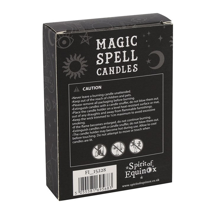 12 Green 'Prosperity' Spell Candles