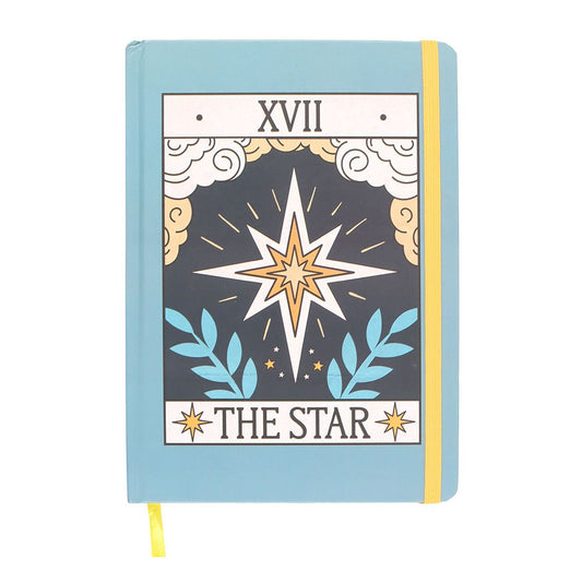 The Star Vintage Tarot A5 Paper Notebook