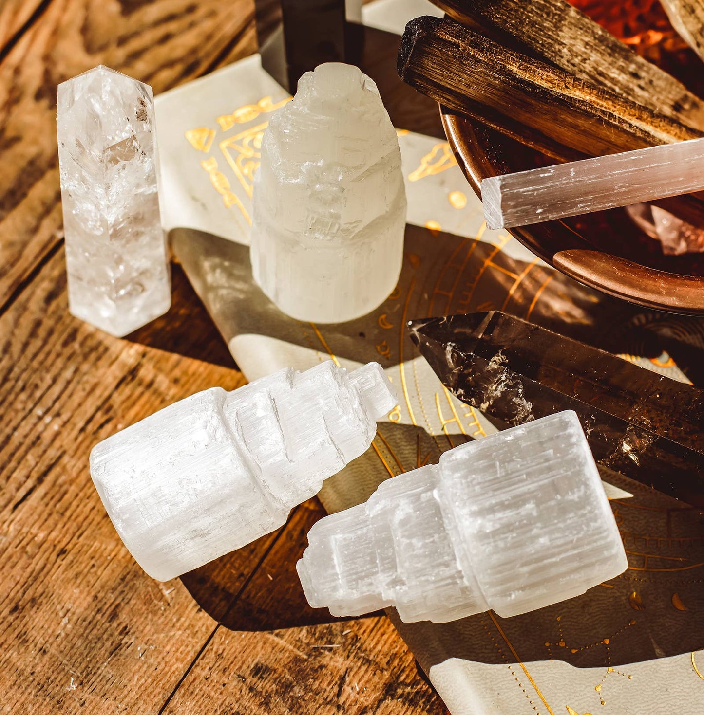 Selenite Towers – Crystals (Small, Medium & Large): Medium