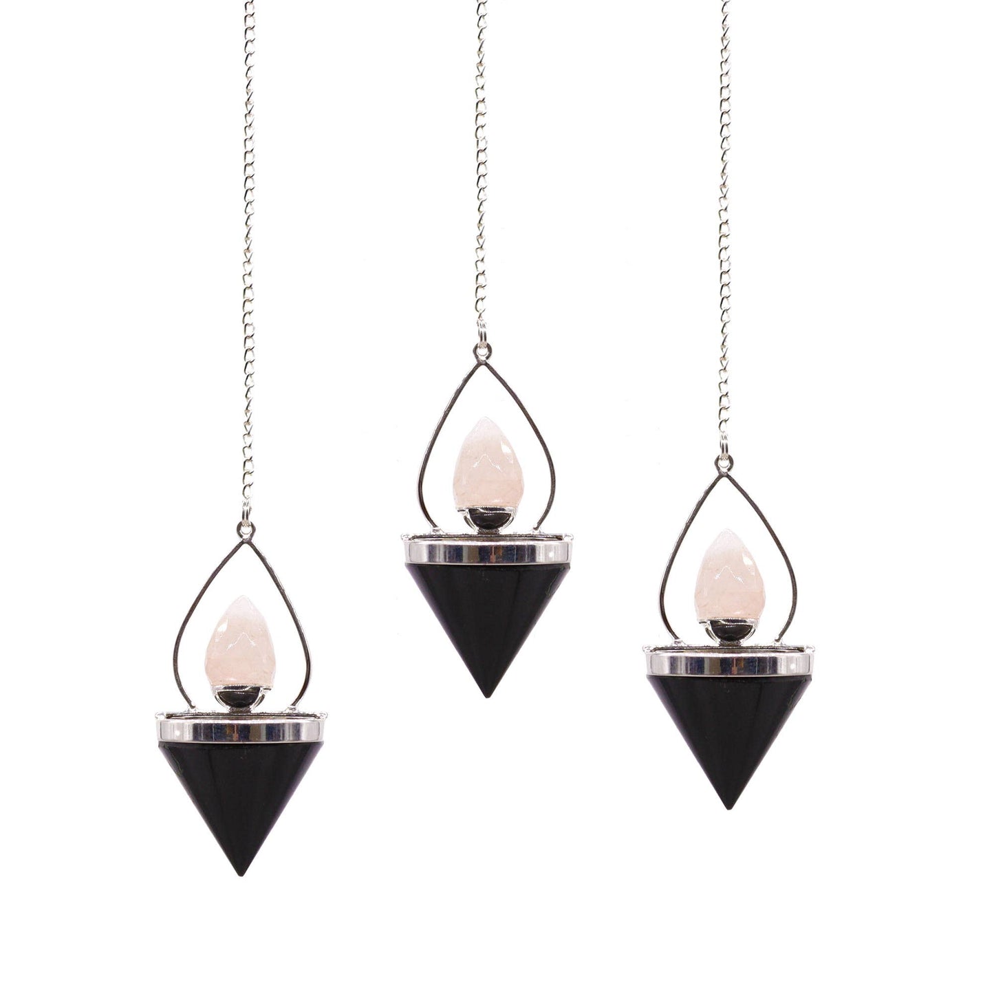 Lantern of Life Pendulum - Agate and Quartz