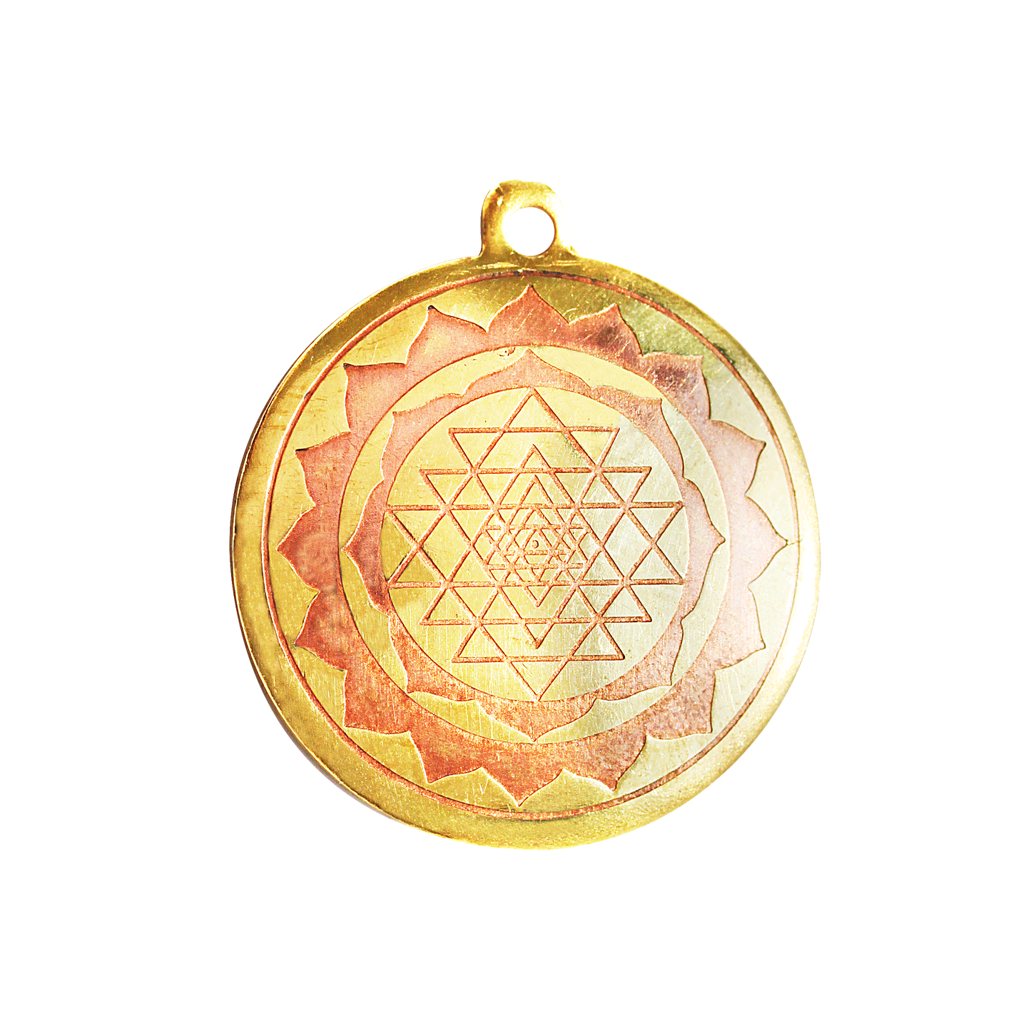Medieval Fortune Charm Shri Yantra - Amulet