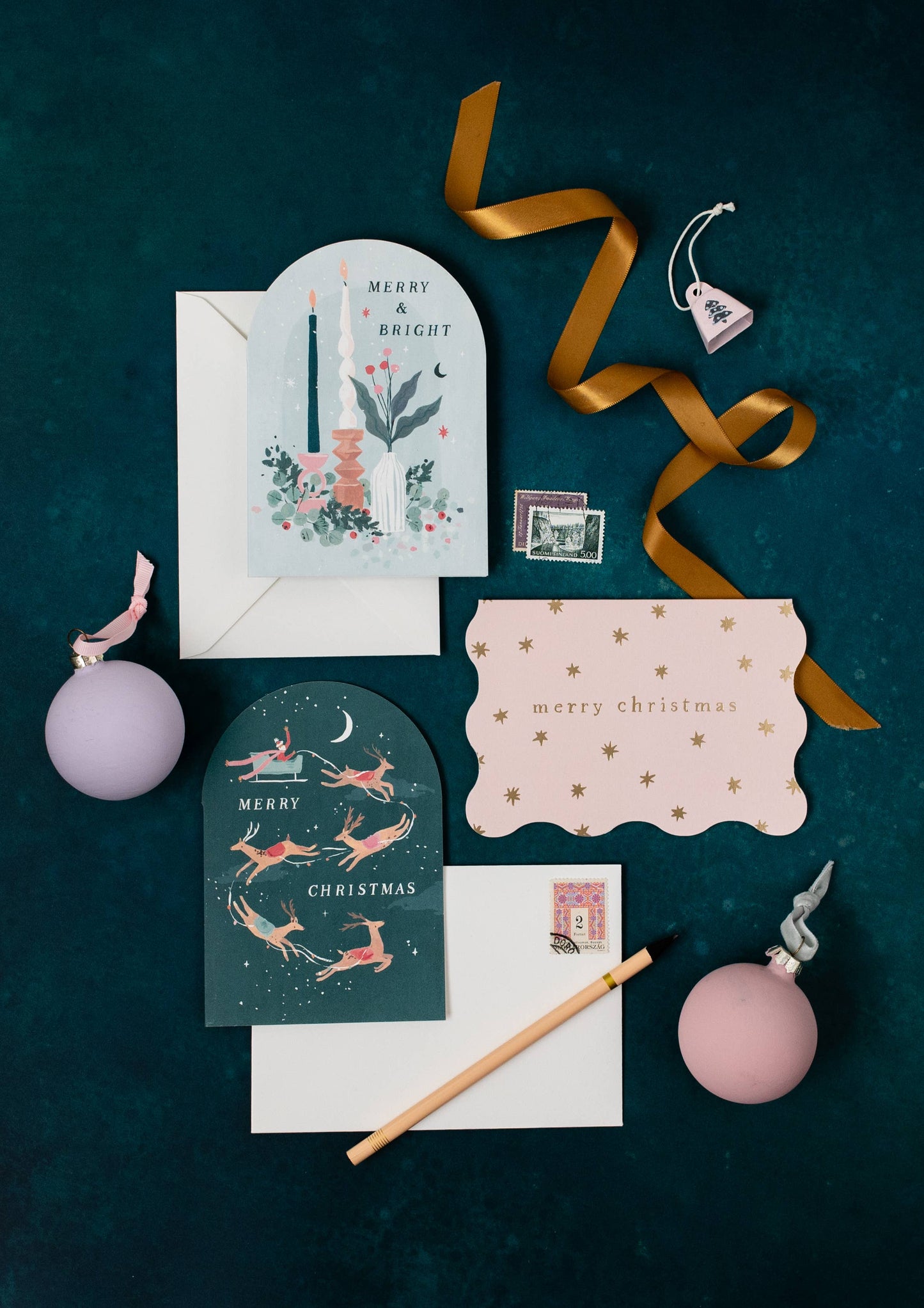 Reindeer Christmas Card | Holiday Cards | Seasonal Cards