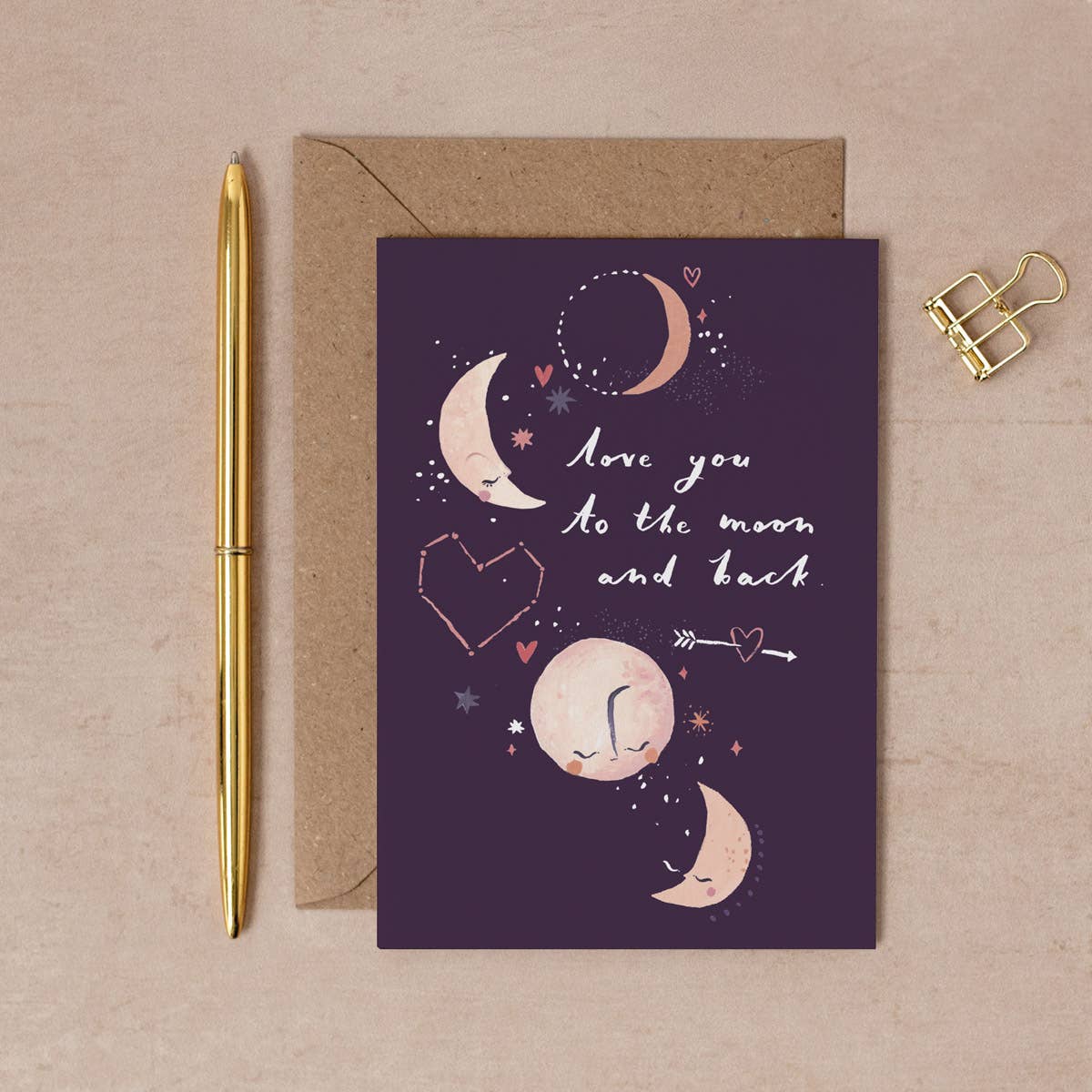 To the Moon and Back Card | Love Card | LGBT Cards