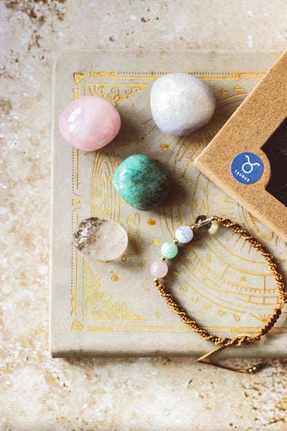Zodiac Crystal & Bracelet Gift Set : Libra