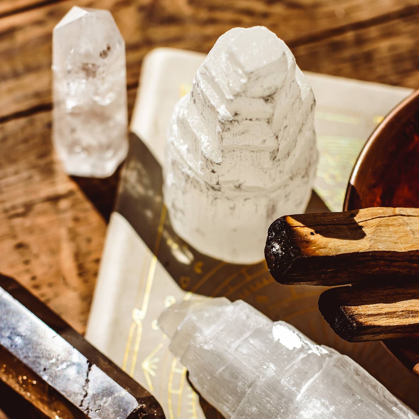 Selenite Towers – Crystals (Small, Medium & Large): Medium