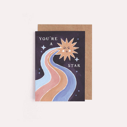 You're A Star Mini Card | Thank You Cards | Mini Cards