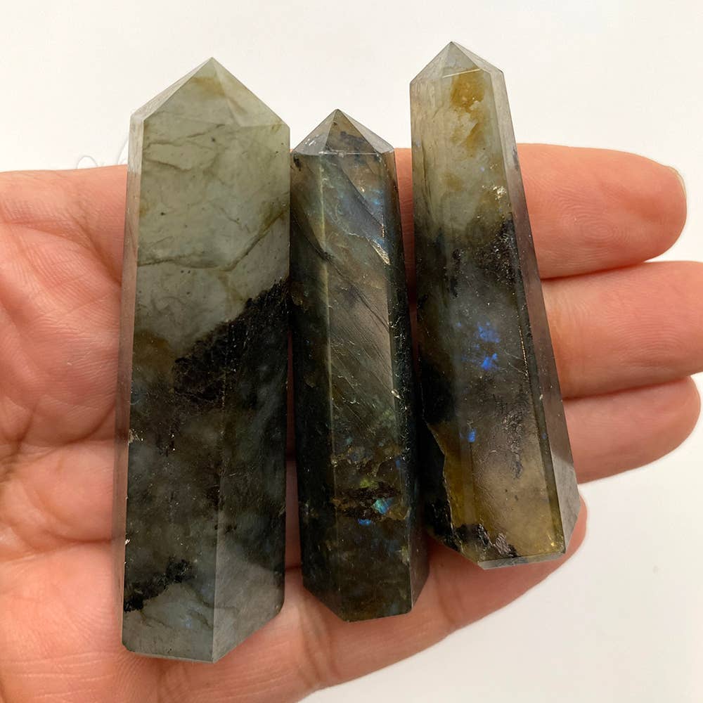 Small Obelisk Tower, 5-7cm: Amethyst