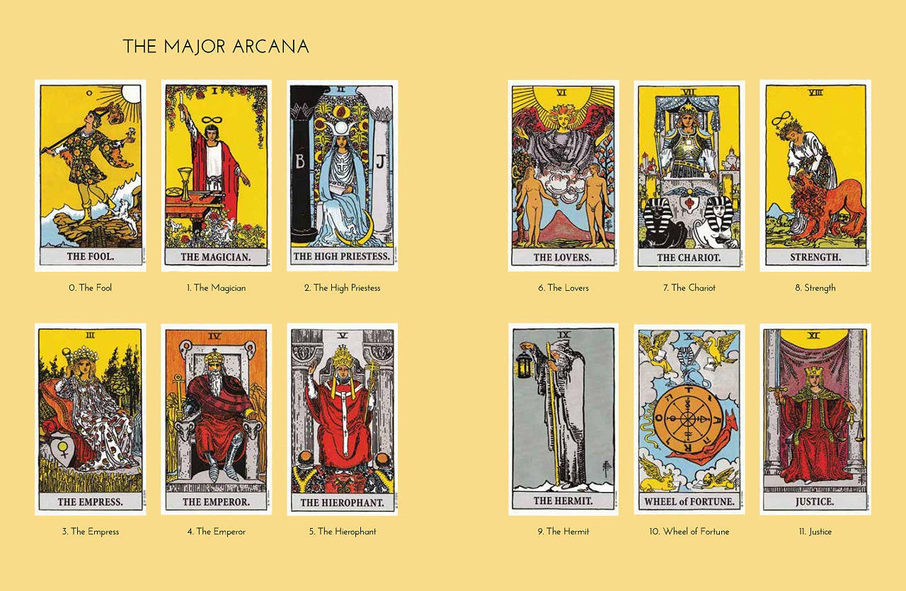 Advanced Tarot Book Blue Angel