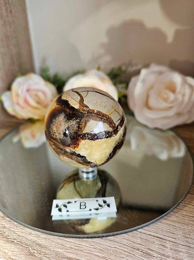 Septarian Crystal Spheres: B