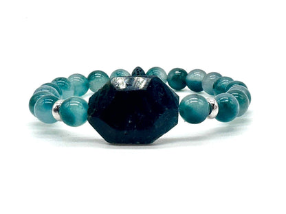 Chunky Apatite Bracelet: 7 Inch Large