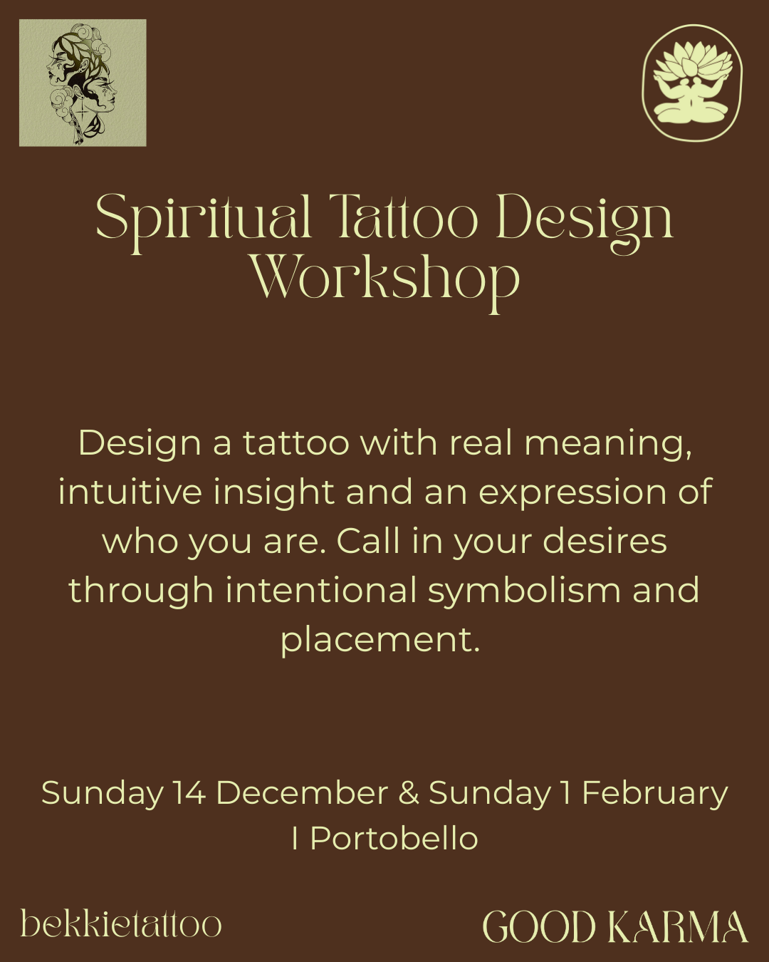 Spiritual Tattoo Design Workshop