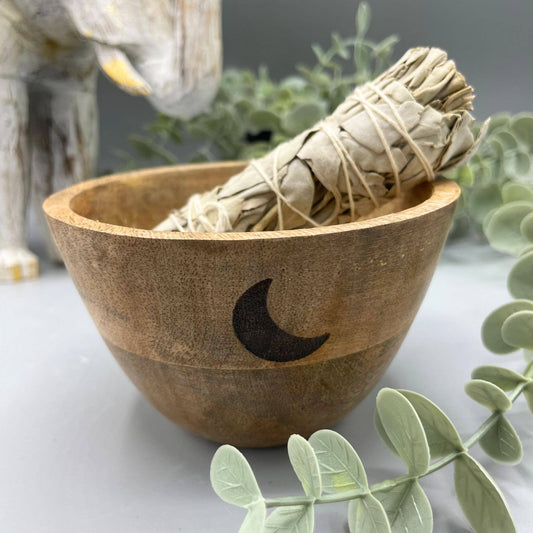 Smudge and Ritual Offerings Bowl - Three Moons