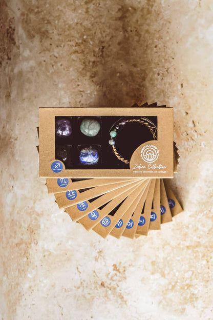 Zodiac Crystal & Bracelet Gift Set : Libra