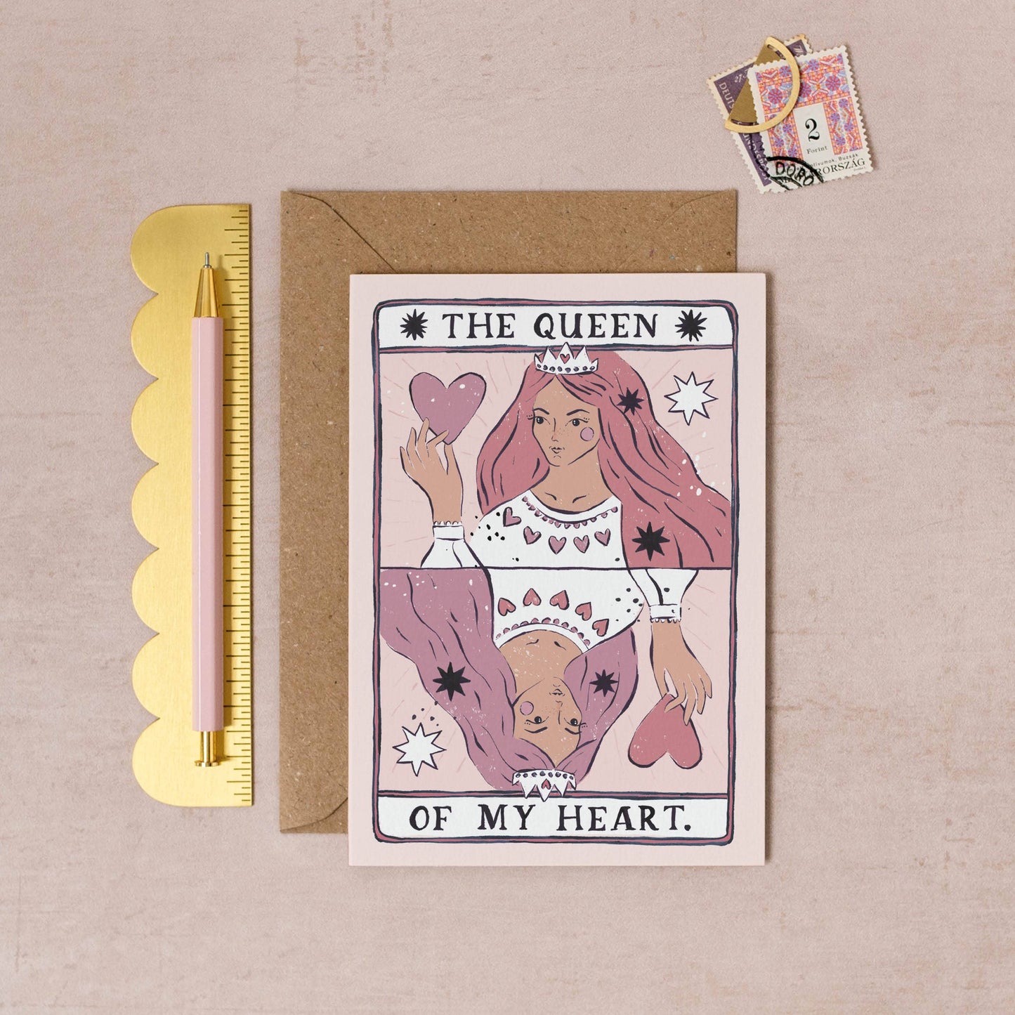 Queen of My Heart Card | Love Card | Anniversary Cards