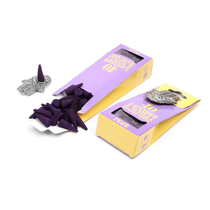 Spirit Incense Cone Set – 4 Unique Scents for Meditation Amber Musk