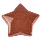 Gold Sandstone Star 10x40mm