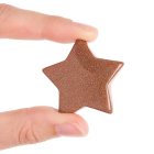 Gold Sandstone Star 10x40mm