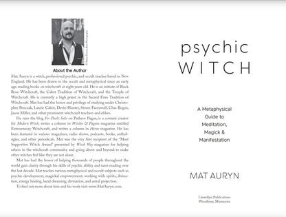 Psychic Witch Book Llewellyn