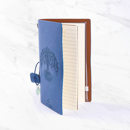 Myga Crystal Notebooks in Singles : Chakra Brown