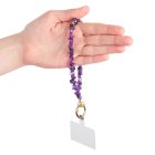 Amethyst Phone Charm