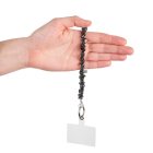 Black Obsidian Phone Charm