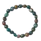 Bloodstone Tumblestone Bracelet 6/8"