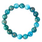 10mm Apatite Bead Bracelet (A Grade)
