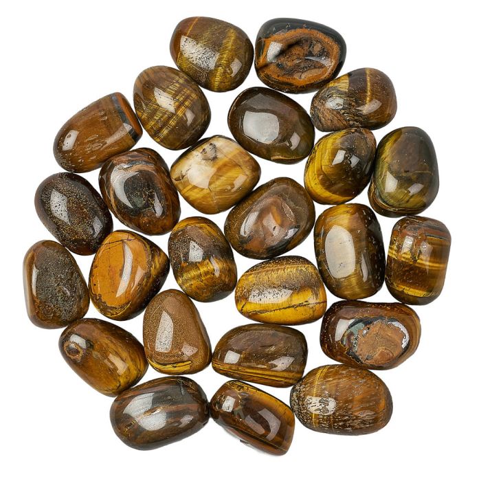 Birth Stone Small Tumblestone Tigers Eye