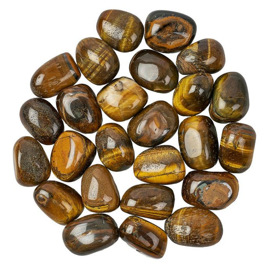 Birth Stone Small Tumblestone Tigers Eye