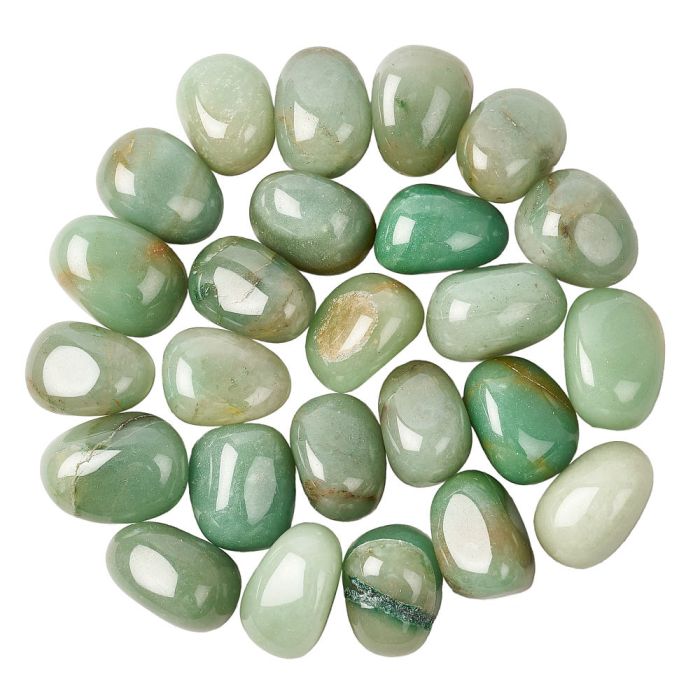 Birth Stone Small Tumblestone Green Aventurine