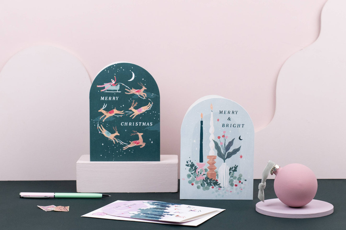Reindeer Christmas Card | Holiday Cards | Seasonal Cards