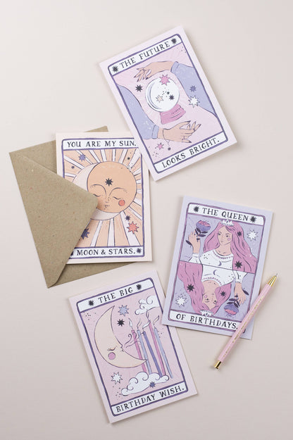 Sun, Moon & Stars Card | Valentine's Card | Love Cards