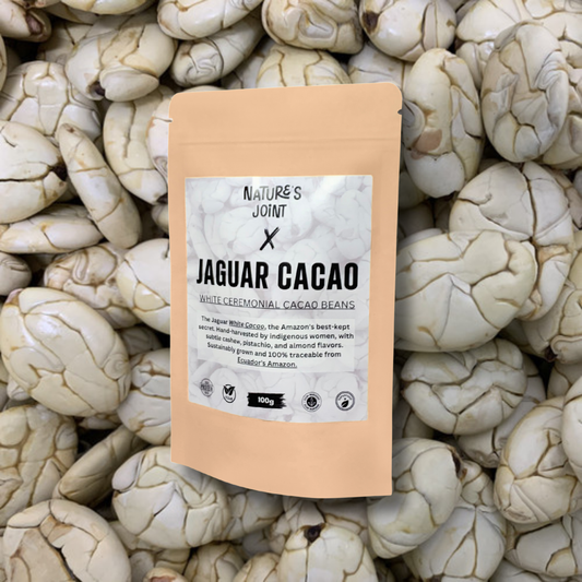 Jaguar White Ceremonial Cacao, Natures Joint