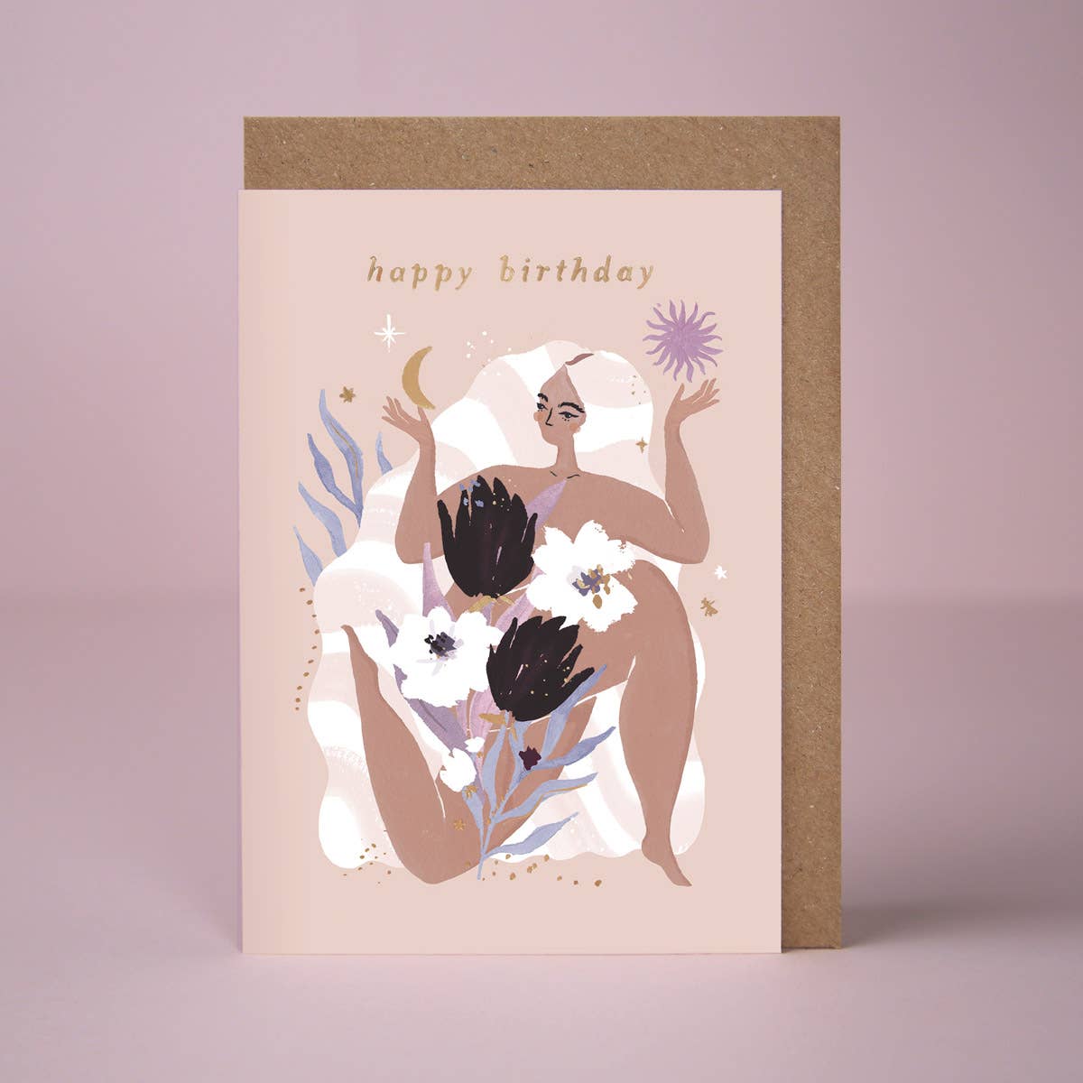 Maiden Zodiac Birthday Card | Virgo Star Sign | Astrology