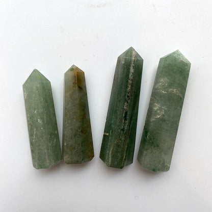 Small Obelisk Tower, 5-7cm: Green Aventurine