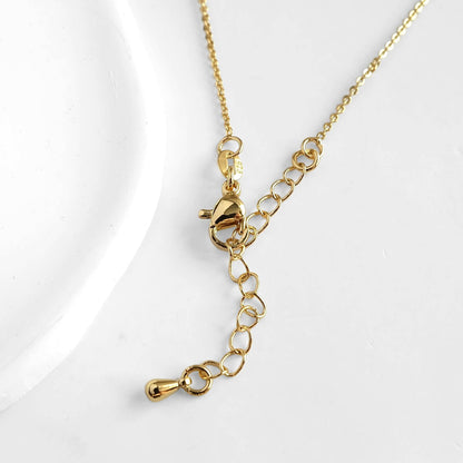 Gold Evil Eye Amulet Necklace