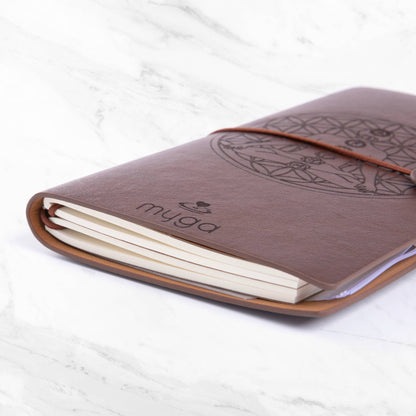 Myga Crystal Notebooks in Singles : Chakra Black